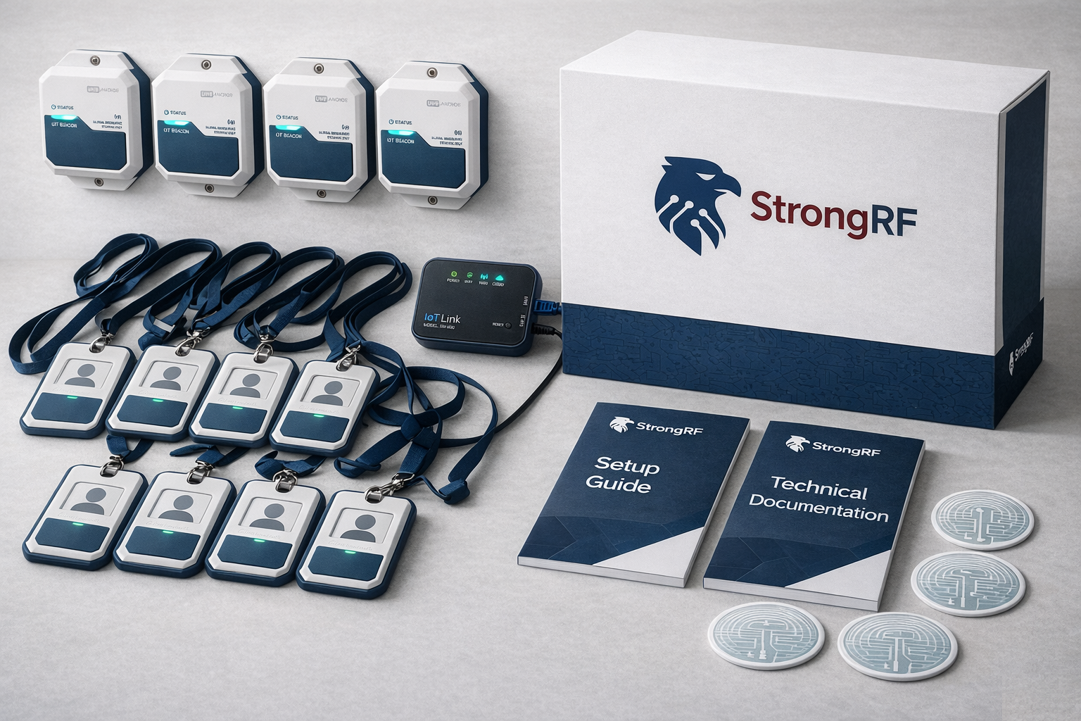 StrongRF Indoor Tracking Starter Kit